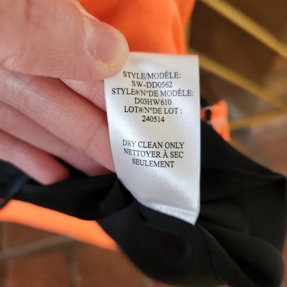 HELMUT Lang colorblock dress sz Small - Picture 7 of 10